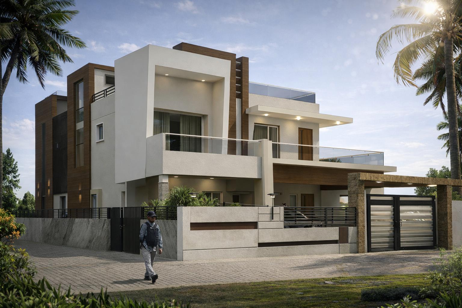 Whitefield House — Elevation Study