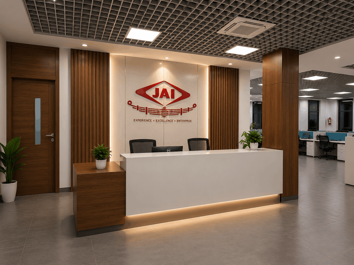 Jamna Auto Industries Office — Reception, Hosur