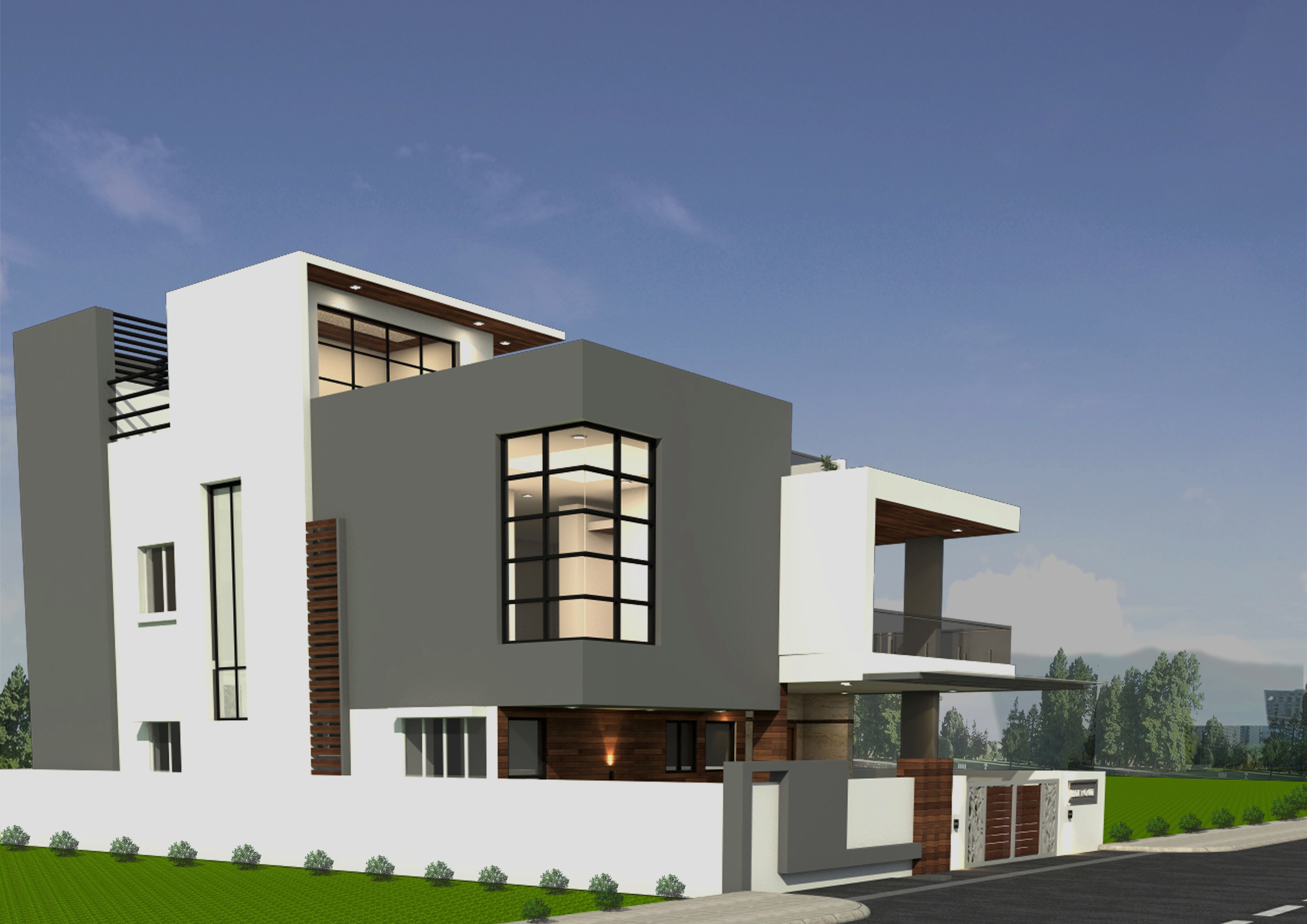 HSR Courtyard Home — Design Intend